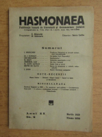 Revista Hasmonaea, anul XX, nr. 9, martie 1939