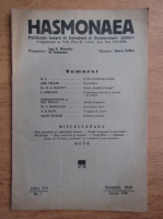 Revista Hasmonaea, anul XXI, nr. 7, ianuarie 1940