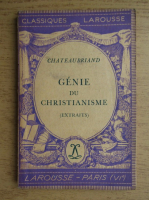 Anticariat: Chateaubriand - Genie du christianisme (1936)