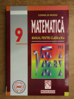 Corneliu Neagu - Matematica 9, manual pentru clasa a XI-a, M1, 2000