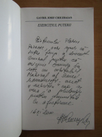Gavril Iosif Chiuzbaian - Exercitiul puterii (cu autograful autorului)