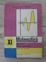 Gheorghe Gussi - Matematica. Elemente de analiza matematica, manual pentru clasa a XI-a