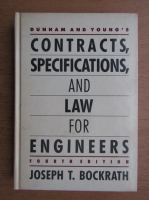Joseph T. Bockrath - Dunham and Young's contracts, specifications, and law for engineers