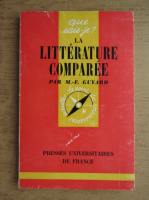 M. F. Guyard - La litterature comparee