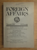 Revista Foreign Affairs, volumul 59, nr. 5,  summer 1981