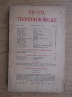 Revista Fundatiei Regale, Anul X, nr. 10, 1943