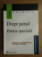 Anticariat: Tudorel Toader - Drept penal. Partea speciala