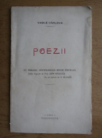Vasile Carlova - Poezii (1931)