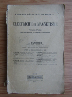 A. Curchod - Electricite et magnetisme (1932)