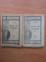 Lew Nikolajewitsch Tolstoi - Amintiri de la Sevastopol (2 volume, 1920)