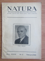 Revista Natura, nr. 2, februarie 1945