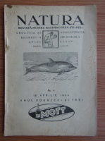 Revista Natura, nr. 4, aprilie 1934