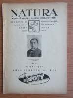 Revista Natura, nr. 5, mai 1934