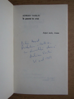 Adrian Vasiliu - In punctul de criza (cu autograful autorului)