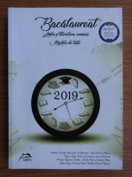 Bacalaureat 2019. Limba si literatura romana, modele de teste 