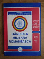Gandirea militara romaneasca, anul VIII, nr. 4, 1997