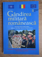 Gandirea militara romaneasca, anul XXII, nr. 5, 2011