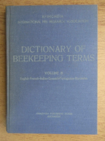 International bee research association dictionary of beekeeping terms (volumul 8)