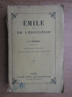 Jean Jacques Rousseau - Emile ou de l'education (1919)