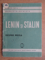 Lenin si Stalin despre presa (1948)