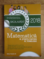 Mihai Monea - Bacalaureat 2018. Matematica