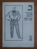 Moda in schite, primavara-vara 1986. Confectii subtiri pentru barbati