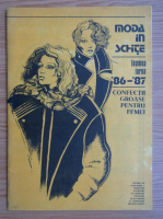 Moda in schite, toamna-iarna 1986-1987. Confectii groase pentru femei