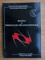 Revista de psihologie organizationala, volumul VI, nr. 1-2, anul 2006
