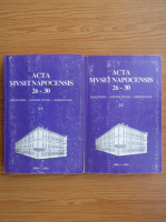 Anticariat: Acta Musei Napocensis. Preistorie, istorie veche, arheologei (volumul 26-30, 2 parti)