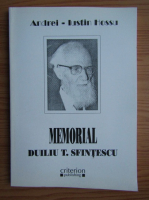 Andrei-Iustin Hossu - Memorial Duiliu T. Sfintescu