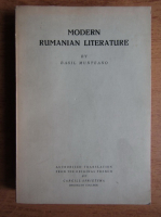 Anticariat: Basil Munteanu - Modern rumanian literature (1939)