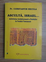 Constantin Necula - Asculta, Israel. Activitatea invatatoreasca a Profetilor in Vechiul Testament