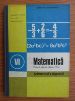 Constantin P. Popovici - Matematica. Aritmetica, algebra, manual pentru clasa a VI-a (1993)