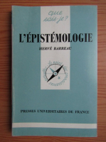 Herve Barreau - L'epistemologie