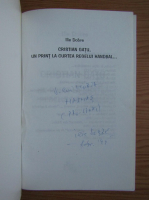 Ilie Dobre - Cristian Gatu, un print la curtea regelui handbal (cu autograful autorului)