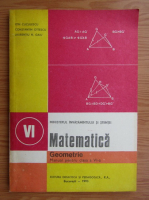 Ion Cuculescu - Matematica. Geometrie, manual pentru clasa a VI-a (1993)