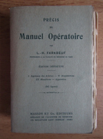 L. H. Farabeuf - Precis de manuel operatoire (1939)