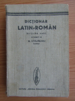 M. Staureanu - Dictionar latin-roman