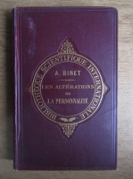 Alfred Binet - Les alterations de la personnalite (1892)