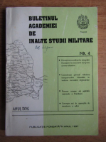Buletinul Academiei de inalte studii militare, nr. 4, 1996