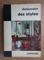 Anticariat: Dictionnaire des styles