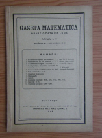 Gazeta Matematica, anul LII, nr. 2, octombrie 1946