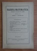 Gazeta Matematica, anul LII, nr. 3, noiembrie 1946