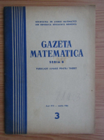 Gazeta Matematica, Seria B, anul XVII, martie 1966