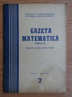 Gazeta Matematica, Seria B, anul XVII, nr. 2, februarie 1966