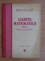 Gazeta Matematica, Seria B, anul XVIII, nr. 4, aprilie 1967