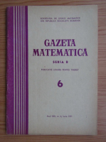 Gazeta Matematica, Seria B, anul XXII, nr. 6, iunie 1971