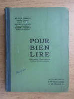 Henri Pomot - Pour bien lire (1930)