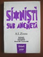 A.L. Zissu - Sionisti sub ancheta