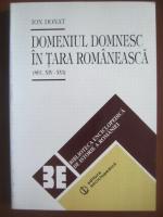 Ion Donat - Domeniul domnesc in Tara Romaneasca (sec XIV-XVI)